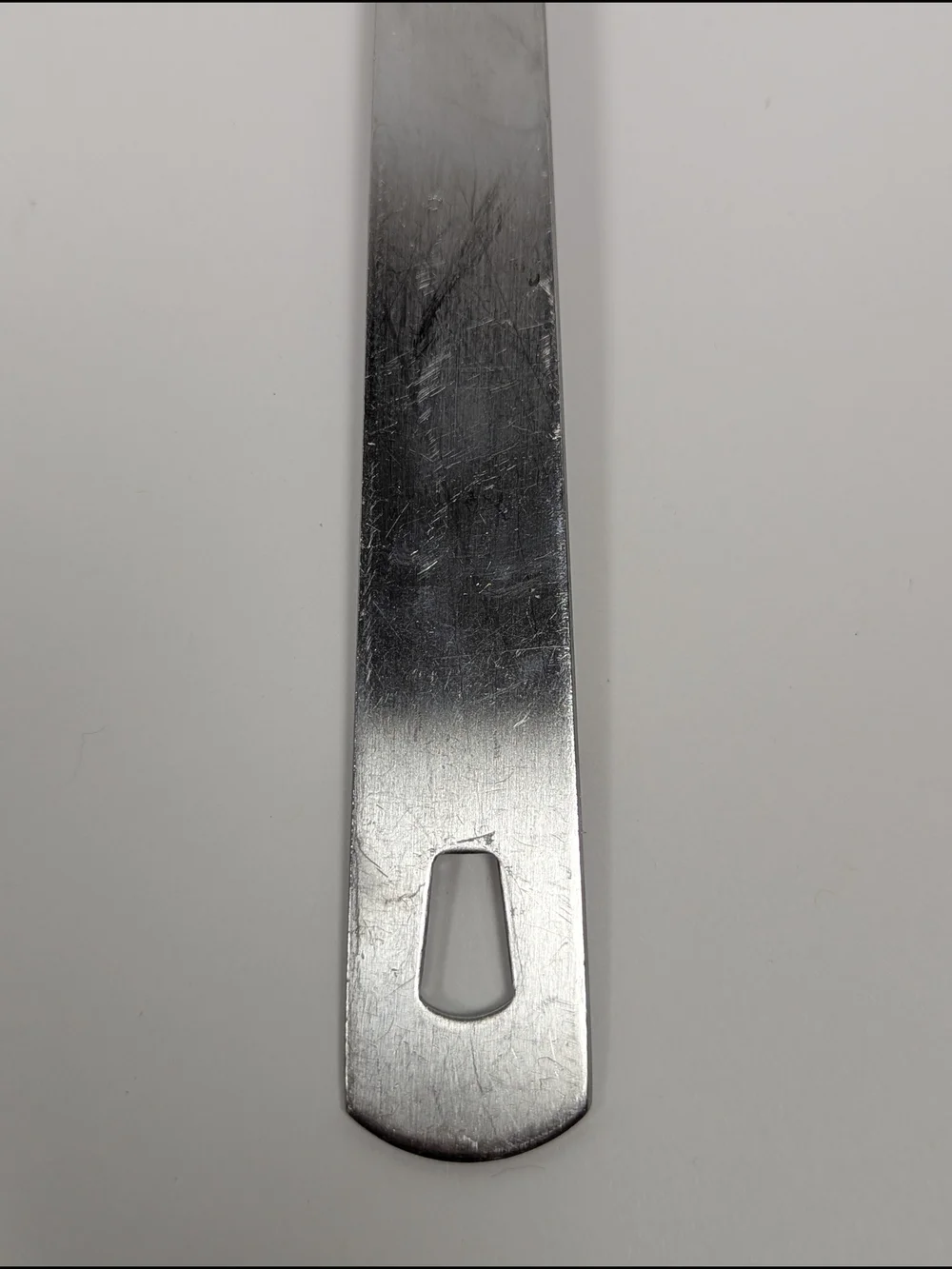 Amco Kitchen Utensil Black Silver Stainless Steel Nylon Slotted Spoon 8074